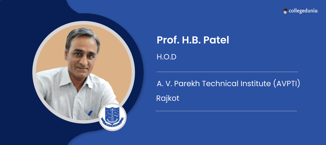 A. V. Parekh Technical Institute (AVPTI): Prof. H.B. Patel, H.O.D