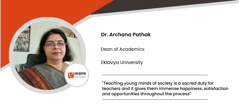 Eklavya University: Dr. Archana Pathak, Dean of Academics