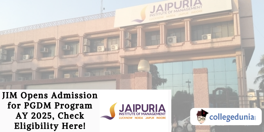 Jaipuria Institute of Management Opens Admission for PGDM Program AY ...