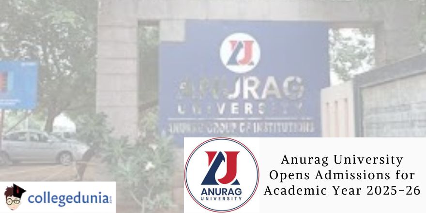 Anurag University Opens Admissions For Academic Year 2025-26