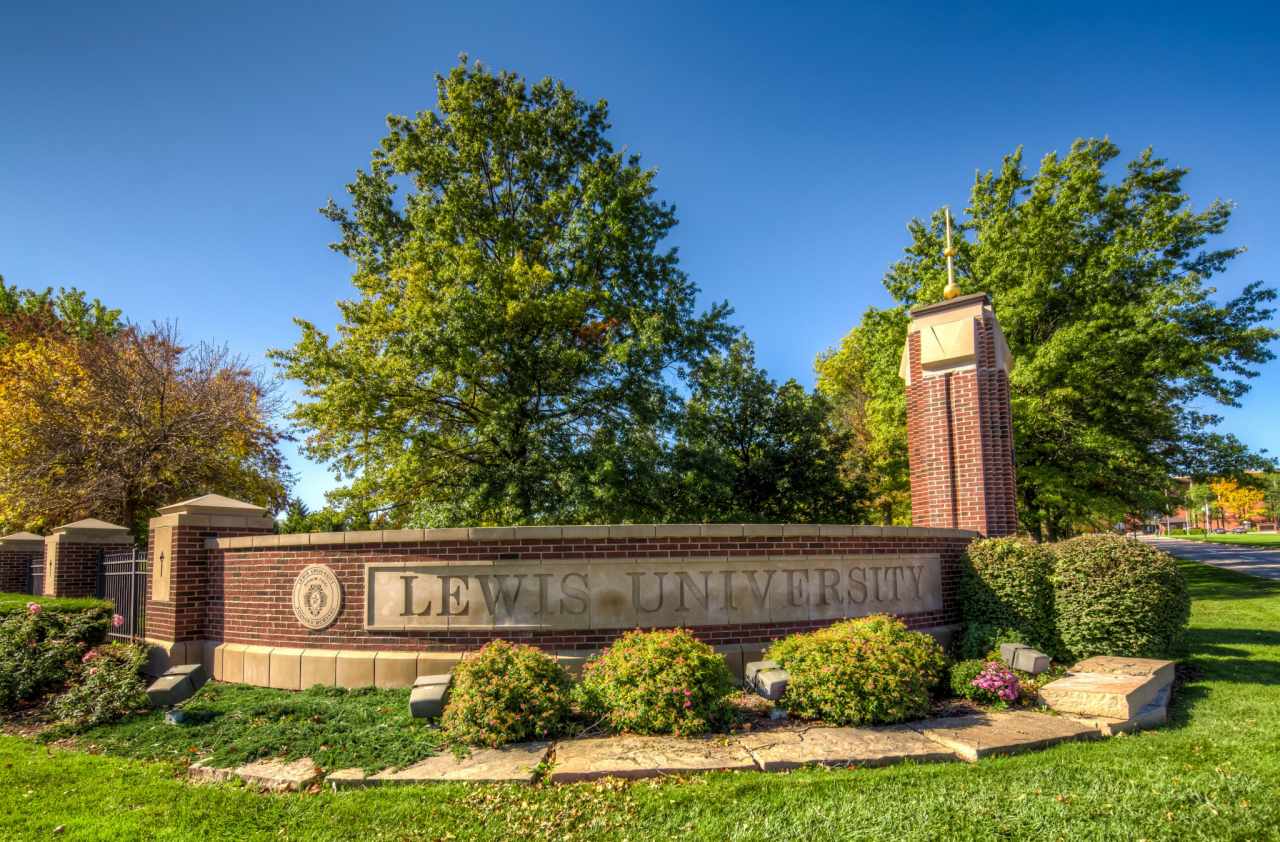 Lewis University banner