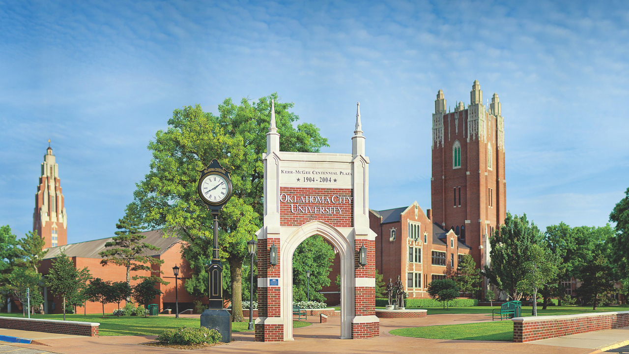 Oklahoma City University banner