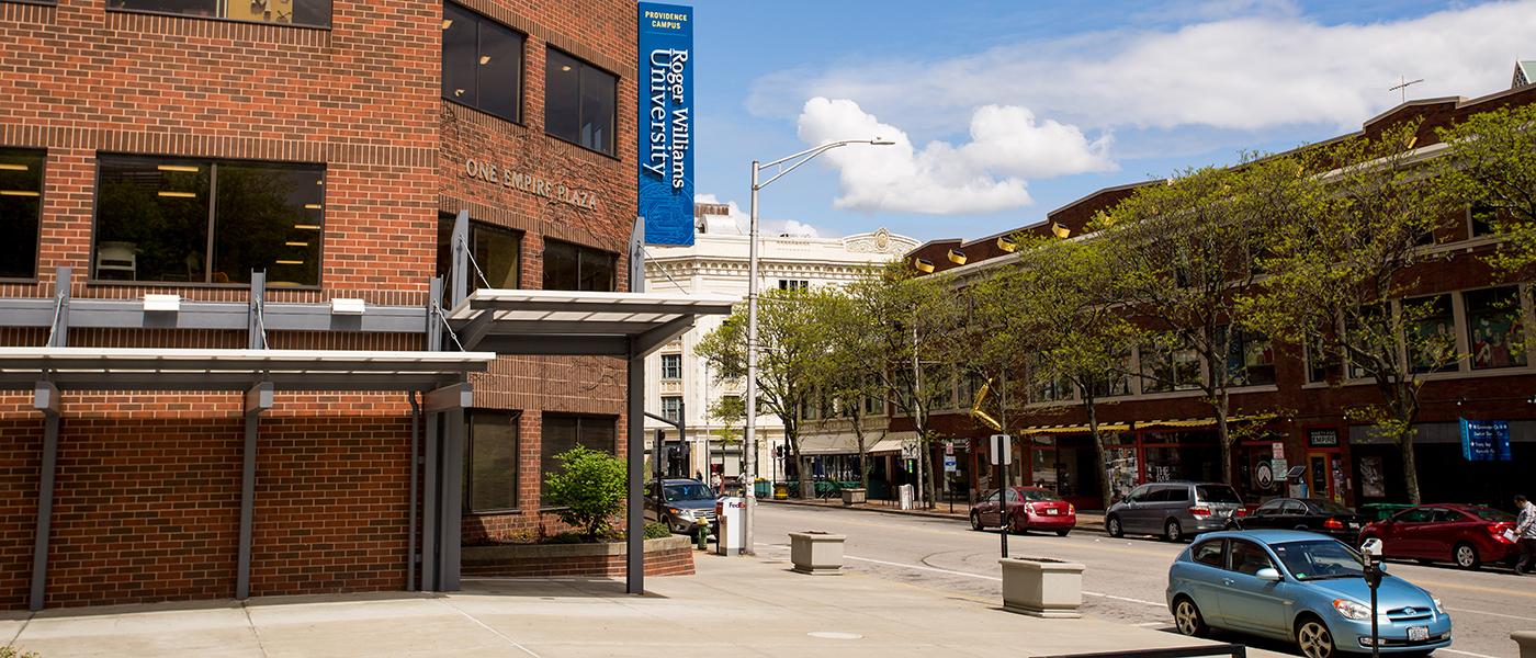 Roger Williams University banner