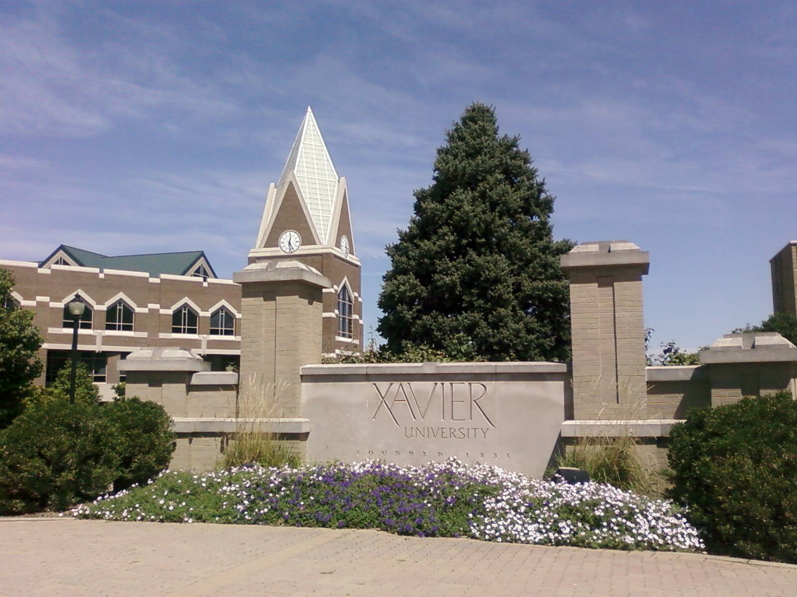 Xavier University banner