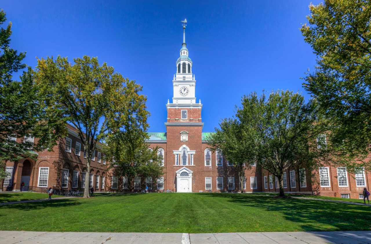 Dartmouth College banner