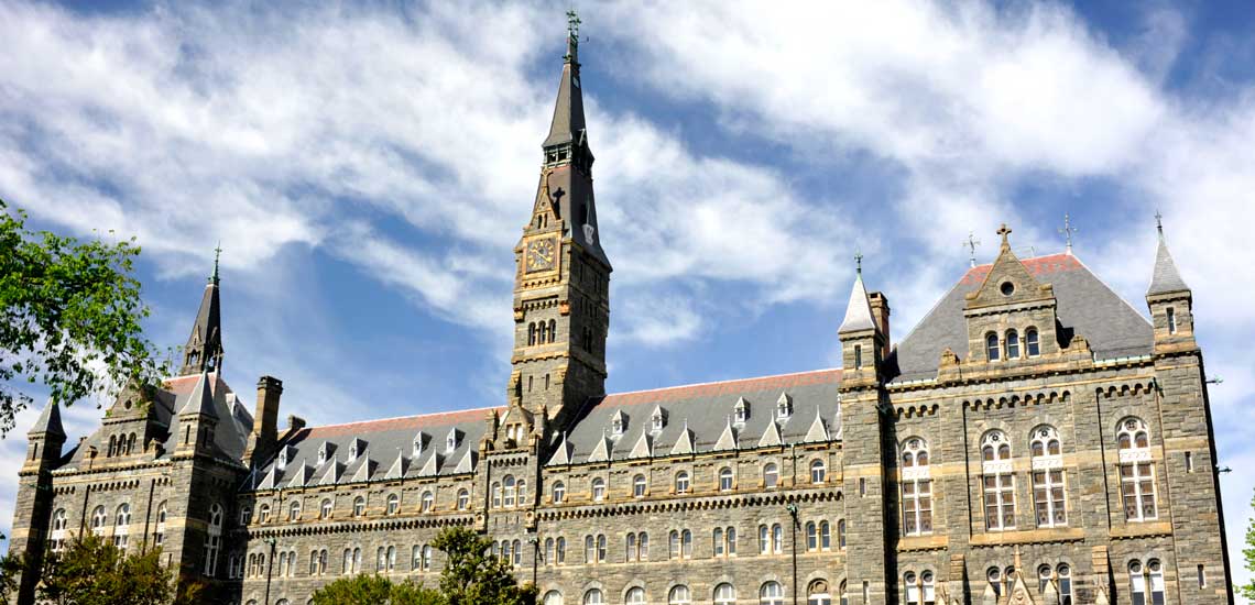 Georgetown University banner