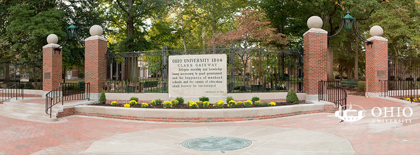 Ohio University banner