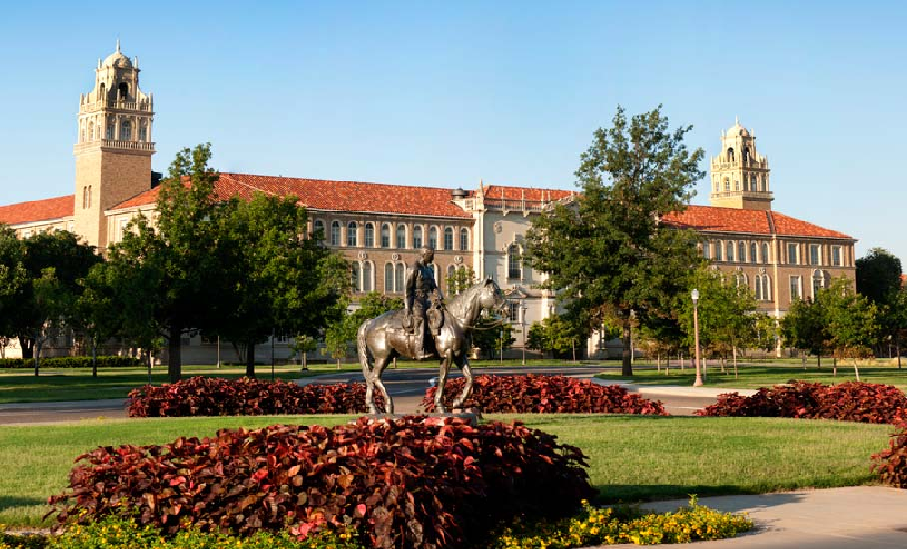 Texas Tech University banner