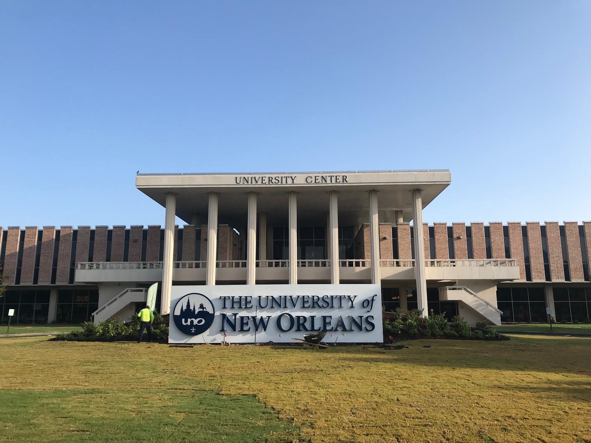 University of New Orleans banner