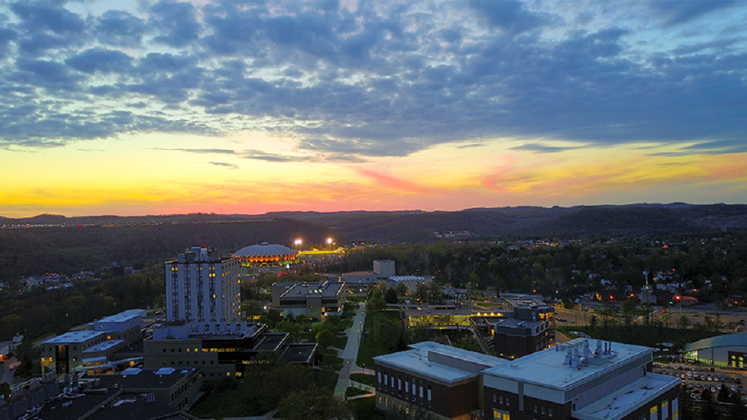 West Virginia University banner