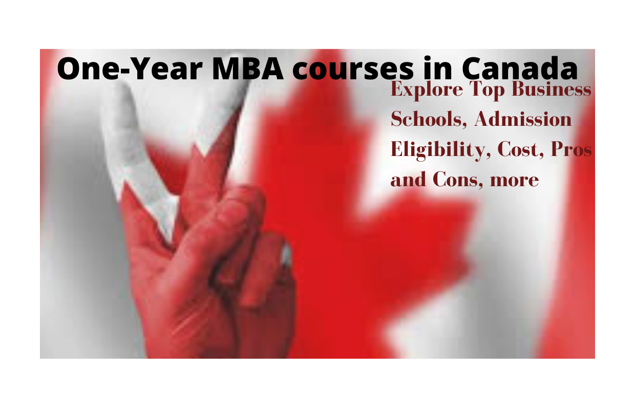 one year mba program in canada