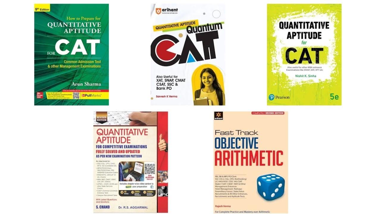 CAT Quantitative Aptitude Books and Resources
