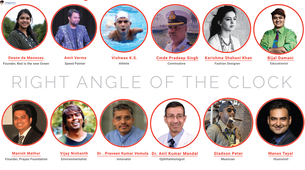 TEDxKIIT University 2019 fourth edition on ‘Right Angle of the Clock’