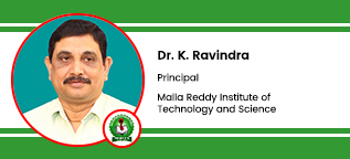 Interview Dr K Ravindra Principal at Malla Reddy Institute of Technology and Science Hyderabad