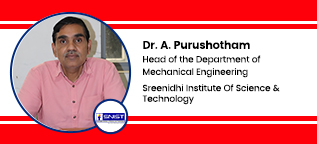 Sreenidhi Institute of Science and Technology, Hyderabad, Head of Mechanical Engineering Department: Dr. A. Purushotham Interview