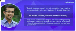 “Leadership is all about helping others rise”, Mr. Akiwatkar shares his leadership philosophy with the youth