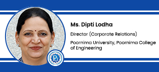 Poornima University, Poornima College of Engineering, Director (Corporate Relations): Ms. Dipti Lodha Interview