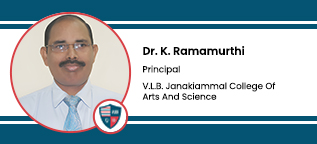 V.L.B. Janakiammal College Of Arts And Science, Coimbatore, Tamilnadu,  Principal:  Dr. K. Ramamurthi Interview