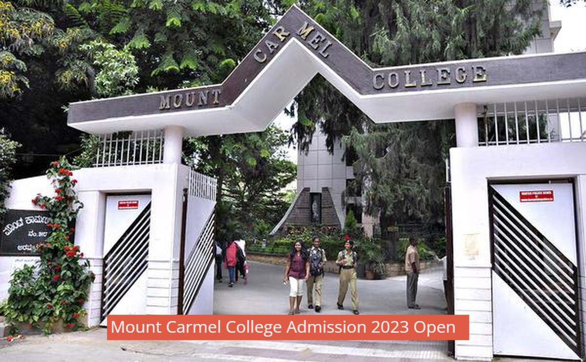 Mount Carmel College UG & PG Admission 2023 Open: Check Details Here