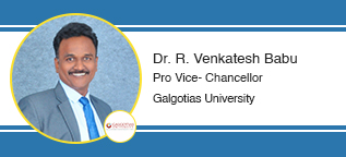 Galgotias University Pro Vice-Chancellor: Dr. R. Venkatesh  Babu Interview