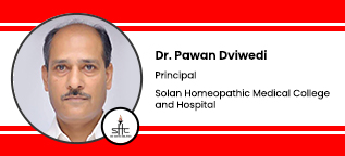 Solan Homeopathic Medical College and Hospital, Solan, Principal:  Dr. Pawan Dviwedi Interview