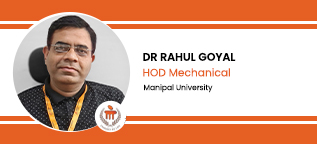 Manipal University Jaipur, Head of the Mechanical Engineering Department: Dr. Rahul Goyal Interview