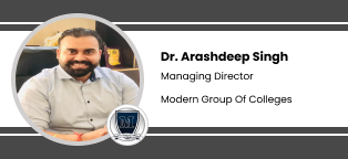 Modern Group of Colleges, Hoshiarpur, Managing Director: Dr. Arashdeep Singh Interview