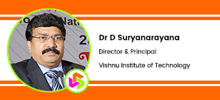 Vishnu Institute of Technology, Bhimavaram, Director & Principal:  Dr. D Suryanarayana Interview