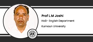 Interview Prof LM Joshi HoD English Department at Kumaun University Nainital