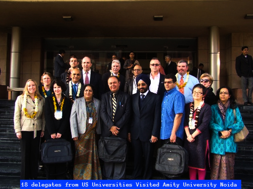 18 delegates from US Universities Visited Amity University's Noida campus for a Discussion on Pathway Programmes; Check Details Here