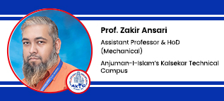 AIKTC, Assistant Professor & HOD (Mechanical): Prof. Zakir Ansari Interview