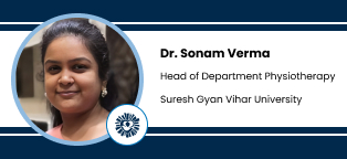 Interview Dr Sonam Verma Head of Department Physiotherapy at Suresh Gyan Vihar University Jaipur