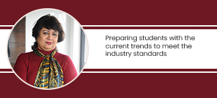 Preparing students with the current trends to meet the industry standards