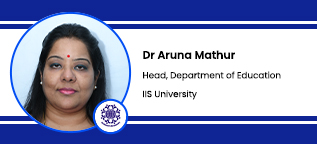 IIS University, Jaipur, Head - Department of Education:  Dr Aruna Mathur Interview