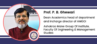 Mane Group Of Institute, Faculty Of Engineering & Management Studies, Dean Academics, HOD and Incharge Director- Prof. P. B. Ghewari Ashokrao