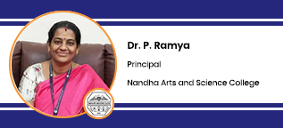 Nandha Arts and Science College, Coimbatore, Principal: Dr. P. Ramya Interview