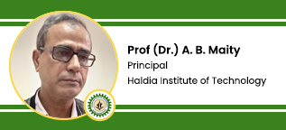 Haldia Institute of Technology, Haldia, West Bengal, Principal: Dr. A. B.  Maity Interview