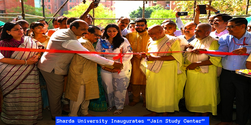 Sharda University Inaugurates Jain Study Center at Noida Campus Check Details Here