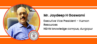 NSHM Knowledge Campus, Durgapur, Executive Vice President: Mr. Jaydeep H Goswami Interview