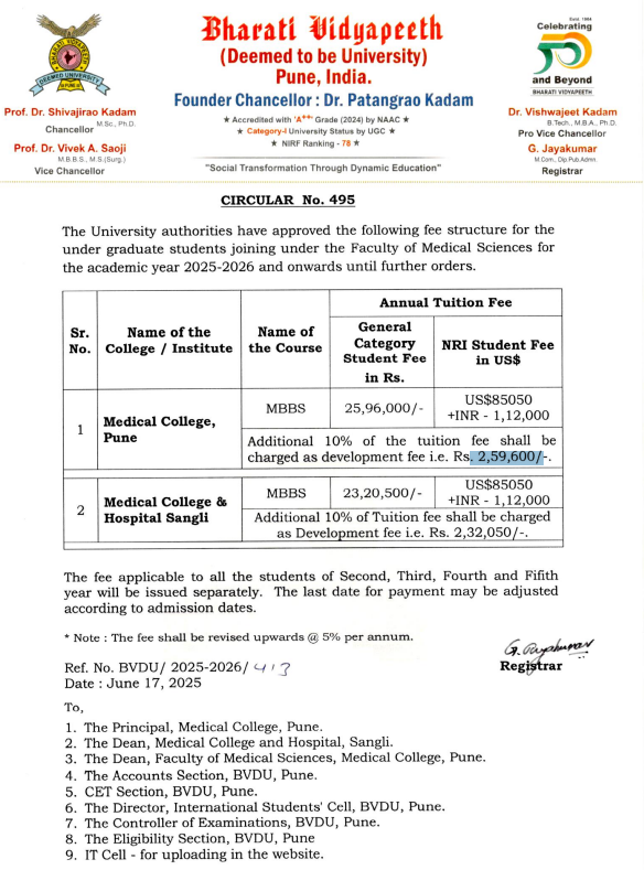fee Structure
