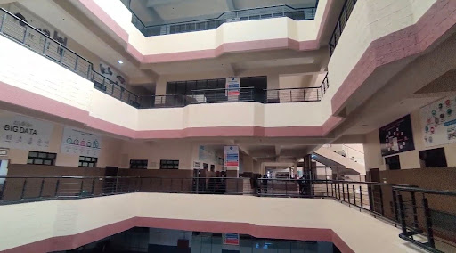 Inside the campus building at Guru Gobind Singh Engineering College, Nashik
