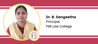 Interview Dr B Sangeetha Principal at PSR Law College Kakinada