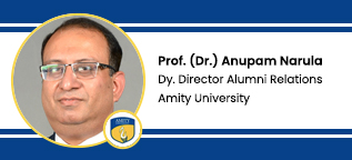 Amity University Uttar Pradesh, Professor of Marketing & Dy. Director (Alumni Relations): Prof. (Dr.) Anupam Narula Interview