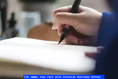 IIM Jammu Inks Pact with Estonian Business School for Academic And Research Exchange Check Details Here