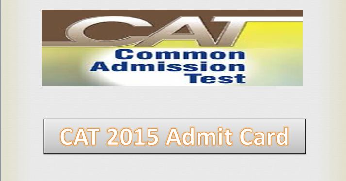 CAT Admit card- Download Hall ticket of CAT