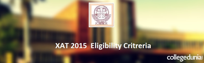 XAT Exam 2015 Eligibility