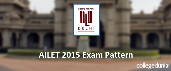 AILET 2015 Exam Pattern