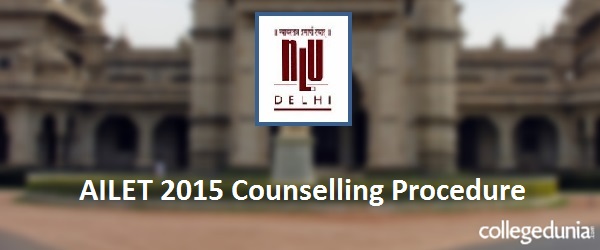 AILET 2015 Counselling Procedure