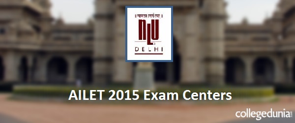 AILET 2015 Exam Centres