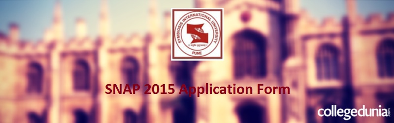 SNAP 2015 Application Form